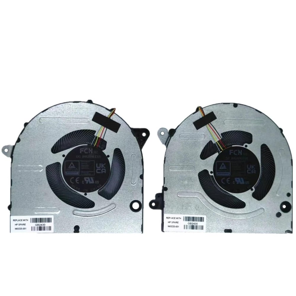 Cooling Fan for 16-AB 16T-AB TPN-W161 Series N63220-001 DFSCK22105182B FQWN DFSCK22105182B FQWM DC 12V 1.0A Fan(AB Fan)