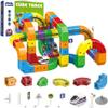 2026 New klick Rail Electric Train Set, 159 PCS Electric Train Set Flexible Race Track with 1 Cars, Gravity-Defying 3D Stem Learning Toy, Click Rail Train Track Set (Style 1 (81PCS)) view 1