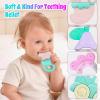 Baby Toys 0-6 Months - Baby Rattles Teething Toys 3-6 Month Infant Toys 6-12 Months Teether Toy 3 4 5 6 Month Old Newborn Essentials Must Haves Wrist Socks Christmas Gifts Easter Basket Stuffers view 3