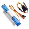 RC lights kit For 1/8 1/10 Plastic Bar Flashing Lights Remote Control For Hobby Model Car Upgrade Decoration Accessories(Blue) view 1