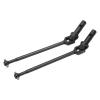2Pcs Metal Steel Front Universal Drive Shaft for ZD Racing 1/7 DBX 07 RC Car, RC Car Replacement Part, High Strength Steel Drive Shaft with Large Smooth Angle Design for Enhanced view 2