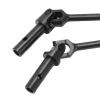 2Pcs Metal Steel Front Universal Drive Shaft for ZD Racing 1/7 DBX 07 RC Car, RC Car Replacement Part, High Strength Steel Drive Shaft with Large Smooth Angle Design for Enhanced view 3