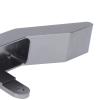 Aluminium Alloy Front Bumper for 1/16 RC Car, RC Front Bumper Upgrade Parts, CNC Polished Surface with Rescue Seat and Trailer Hook, Strong Impact Resistance for WPL B14 B16 Q (Gray) view 3