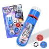 AHRLEPIT Dinosaur Projector Flashlight - 3 Discs 24 Images, 2026 New Portable Dinosaur Torch and Projector, Educational Learning Bedtime Night Light Christmas Stocking Stuffers for Kids (F) view 1