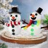 Build A Snow-Man Kit with Clay & cha-rms - 3/6 Pack Putty SLI-me Making Kit with Snow-Man Accessories, Christmas Stocking Fillers, Party Bag Fillers, Crafts for Kids view 4