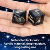6 PCS Dice Board Party Favor Date Night, Fun Night Dating Decision Dice, Date ldeas, Couples Valentine's Day Gifts for Boyfriend Girlfriend, Glow in The Dark Acrylic Material Q/X view 4