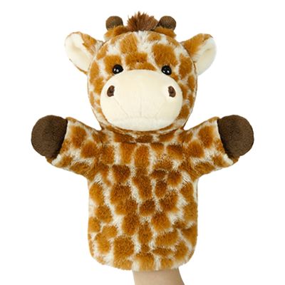 Animal Hand Puppets, Plush Lion Giraffe Storytelling Toys, Stage Performance Hand Puppet Set, Fun Educational Interactive Play for Boys Girls Parents Teachers Preschoolers Childcare Center