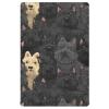 Pfrewn Crib Sheets for Boys Girls Cute Black Scottish Terrier Dogs (2) Fitted Crib Sheet Fits Standard Crib Mattress Pads Stretch Soft Toddler Baby Sheet, 52x28x9IN view 1