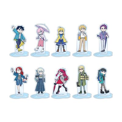 Anime Fate/Grand Order Tachika Fujimaru No Wake, Illustrated by Tsuchiita Sensei Ver., Trading Acrylic Stand, Box of 10