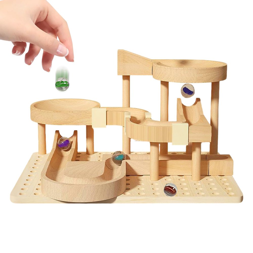Marble Toys Educational Learning  STEM Activities Kids Track, Puzzle Maze Games Boys, Girls Classroom Home School Kindergarten | Boys Girls Kids Classroom Home School Kindergarten Birthday Christmas
