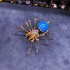 3D Metal Puzzle Insect Model Kit, 173PCS 3D Cyberpunk DIY Mechanical Dormant Venom Tooth Spider Building Kit, Unique Desk Creative Art Decorations Gift for Adults view 2