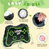 Video Game Piata, Party Supplies Piata with Blindfold and Bat Gaming Theme Piatas for Kids Birthday Party Decorations (Green) view 3