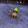 3D Metal Puzzle Insect Model Kit, 173PCS 3D Cyberpunk DIY Mechanical Dormant Venom Tooth Spider Building Kit, Unique Desk Creative Art Decorations Gift for Adults view 4