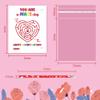24 Pack Valentines Day Cards, Valentines Cards Gifts, Valentines Pencil Set, Party Activity Exchange Gift Bulk Party for Family, hk01 view 2