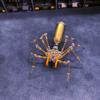 3D Metal Puzzle Insect Model Kit, 173PCS 3D Cyberpunk DIY Mechanical Dormant Venom Tooth Spider Building Kit, Unique Desk Creative Art Decorations Gift for Adults view 3