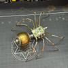3D Metal Puzzle Insect Model Kit, 102PCS 3D Cyberpunk DIY Mechanical Catcher Spider Building Kit, Unique Desk Creative Art Decorations Gift for Adults view 4