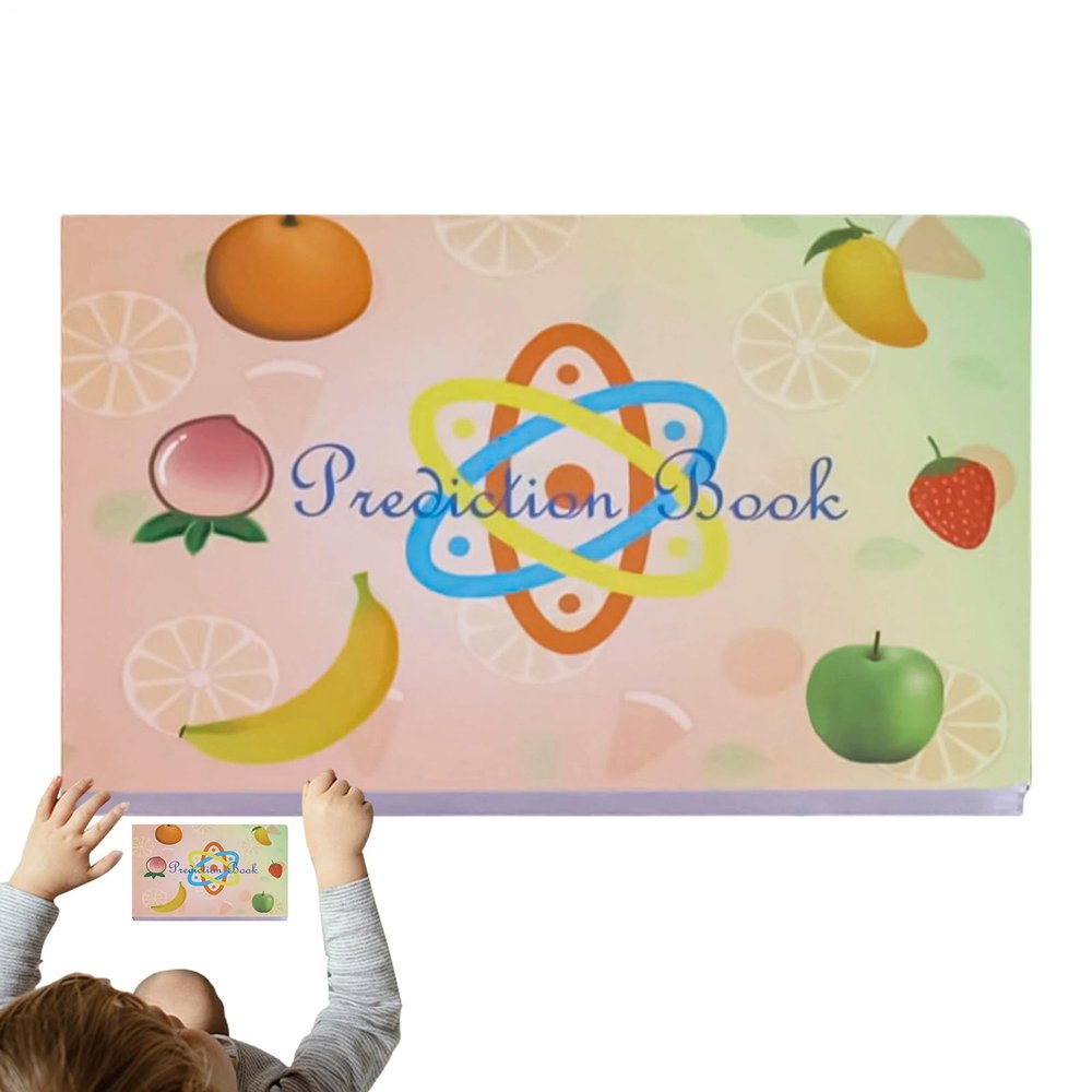 Animation Picture Book, Interactive Fun Magic Props, Prediction Book Magic Tricks, Illusion Activity for Holiday Party Thanksgiving Halloween Easter Home Garden and Park