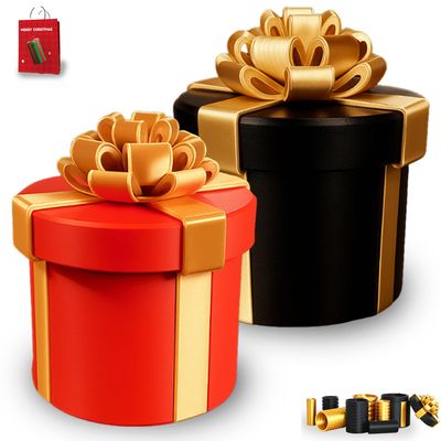 2026 Annoying Nested Screw Gift Box  Funny Prank Box for Cash or Small Gifts, Gag Gift for Friends and Family (RED+Black)