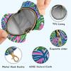 Colorful Leaves Newborned Girl Pacifier Case Holder Portable Cash Coin Purse, Baby Items Container Box view 4