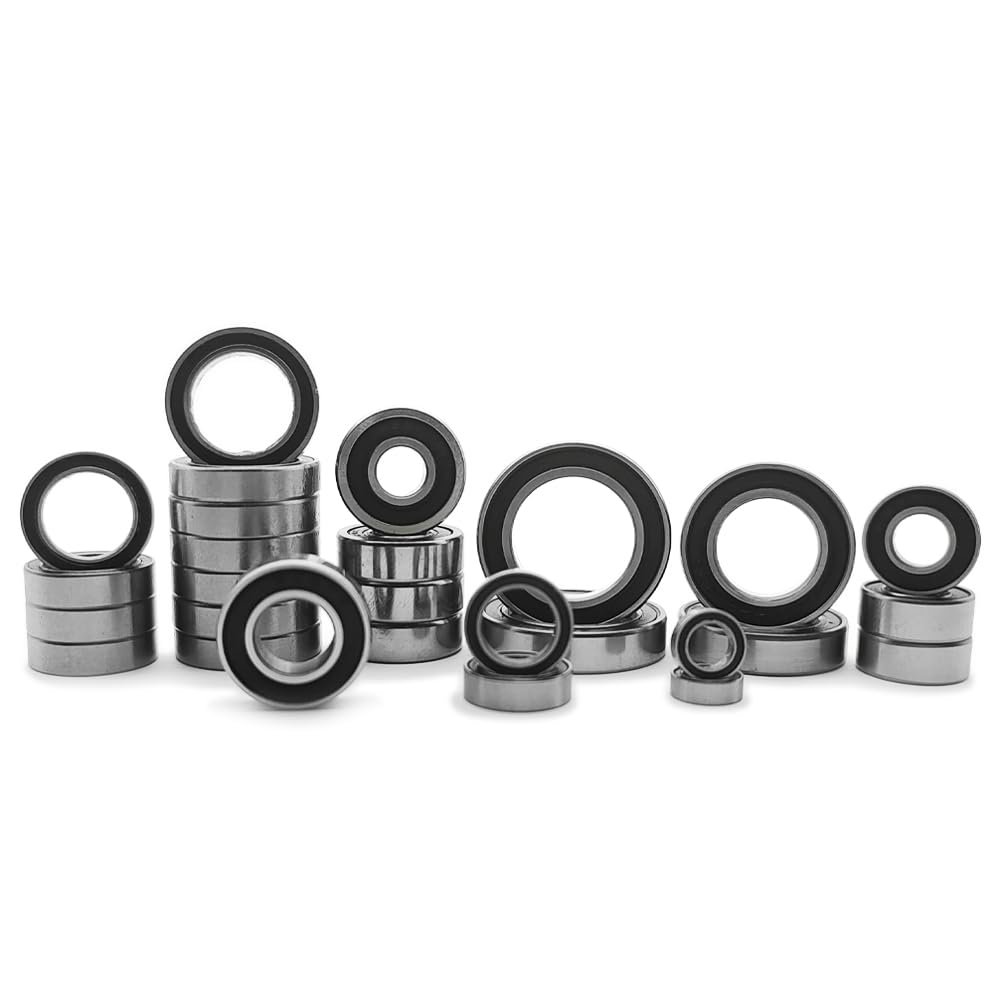 AMZRC 27Pcs Ball Bearings Kit for Traxxas 1/10 MAXX WideMAXX 4S 89086-4 Rc Monster Truck Car Part