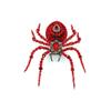 3D Metal Puzzle Insect Model Kit, 260PCS 3D Cyberpunk DIY Mechanical Crystal Red Spider Music Box Building Kit, Unique Desk Creative Art Decorations Gift for Adults view 2