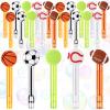 Jenaai 24 Pcs Sports Themed Bubble Wands Balls Shaped Bubble Wand Party Favors for Outdoor Summer Activity Cartoon Birthday Gifts Carnival Goody Bag Stuffers Wedding Supplies view 1