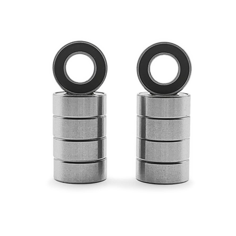 AMZRC 10Pcs 5x10x4 Bearing Kit for 1/10 Axial Wraith SCX10 I II Traxxas TRX4 Rc Car Part