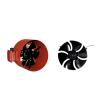 DOPZNJWF Fan G-Type Variable Frequency Motor Cooling Fan 380V Speed Control Motor Cooling Fan G90/G160/G225/G315A Heat Dissipation Fan(G-280A) view 2
