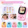 Eveedo Video walkie talkies for Kids,2 Pack Rechargeable Kids Walkie Talkies can Send Messages,Christmas Birthday Gifts for Kid Age 3-12,Portable Toddler Toy for 4 5 6 7 8 9 Year Old Girls Boys Pink view 3