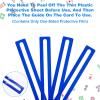 Axafazup 4PCS Mahjong Line Finder, Acrylic Mahjong Card Line Guide Rules Reader Helper Tracker Ruler Marker Strips, Blue Mah Jongg Accessories Gifts for Beginner Players view 4