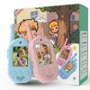 Video Walkie Talkies for Kids, Headband Emoji Function, 4 Voice Changing Switches, Hanging Rope Top-C Charging, Video Walkie Talkies (Blue+Pink, Suitable for Children Over 4 Years Old) view 1