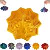 3D Printed Expanded Sensory Fidget Star,Fractal Fidget Hexagon with Handles,Relieves Stress,Improves Concentration,Good Gift for Holiday,Christmas,Birthday (#E,S) view 1
