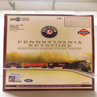 LIONEL Pennsylvania Keystone LIONCHIEF W/Bluetooth 5.0 Train Set O Gauge 2523130