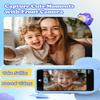 MOMILLA Kids Toys Phone with 3.97" Touchscreen, Toddler Toys Phone with Music Player Puzzle Games 16 GB Storage Kids Smart Phone for 3-8 Year Old, Christmas Birthday Gifts (Front Camera Only) view 3