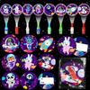 24 Pack Valentines Day Cards for Kids with LED Finger Lights, Classroom Valentines Day Gifts for Kids School, Valentines Glow Toys for Kids School Classroom Exchange Valentines Day Party Favors Gifts view 1