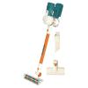 Kids Cleaning Toys Set for Age 3-12 with 3 Interchangeable Vacuum Cleaner Nozzle That Really Works Vacuum Cleaner with Music and Lights Pretend Role Educational Role-Playing Housekeeping view 1