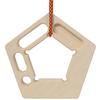 2Pack Climbing Hangboard Rock Climbing Training Wood Brown Strengthen Fingers and Grip Home Gym Outdoor Portable Training Tool view 4
