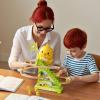 Musical Duck Toy, Electric 12-Duck Climbing Stairs Toy, Racer Track with Music, Music and LED Flashing Lights Funny Game for Boys Girls Hand-Eye Coordination Developmental Play view 2