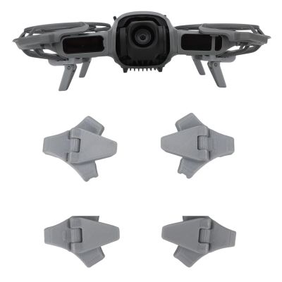 4PCS Landing Gear for DJI NEO 2, Height-Increasing Tripod Foldable Quick Release Extension Landing Legs Protector Kit Extended Leg Feet Bracket for Neo 2 Drone Accessories (Gray)