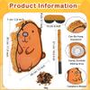 15 x 12 x 2.8 Inch Capybara Pinata Set with Cute Capybara Animal Pinata Stick Blindfold Confetti for Birthday Animal Party Game Supplies Favors view 2