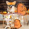 15 x 12 x 2.8 Inch Capybara Pinata Set with Cute Capybara Animal Pinata Stick Blindfold Confetti for Birthday Animal Party Game Supplies Favors view 4
