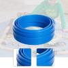 TTETTZ Flexible Track Kids Toy DIY Fun Easy to Storage Lightweight Gift Multipurpose Bendable, Blue, 4m view 2