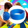 TTETTZ Flexible Track Kids Toy DIY Fun Easy to Storage Lightweight Gift Multipurpose Bendable, Blue, 4m view 4