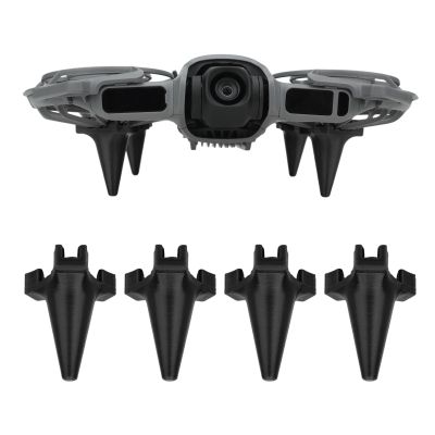 4PCS Landing Gear for DJI Neo 2 Drone Landing Legs Height-Increasing Bracket Quick Release Extension Gear Support Leg Protector for DJI Neo 2 Drone Accessories (Black)