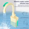 Kitchen Sink Faucet Toy Replacement  Pretend Play Sink Faucet with Running Water, Electric Circulation for Kids Play Kitchen/Dishwasher Toys, 2025 New Simulated Dishwashing Accessories  (Yellow) view 4
