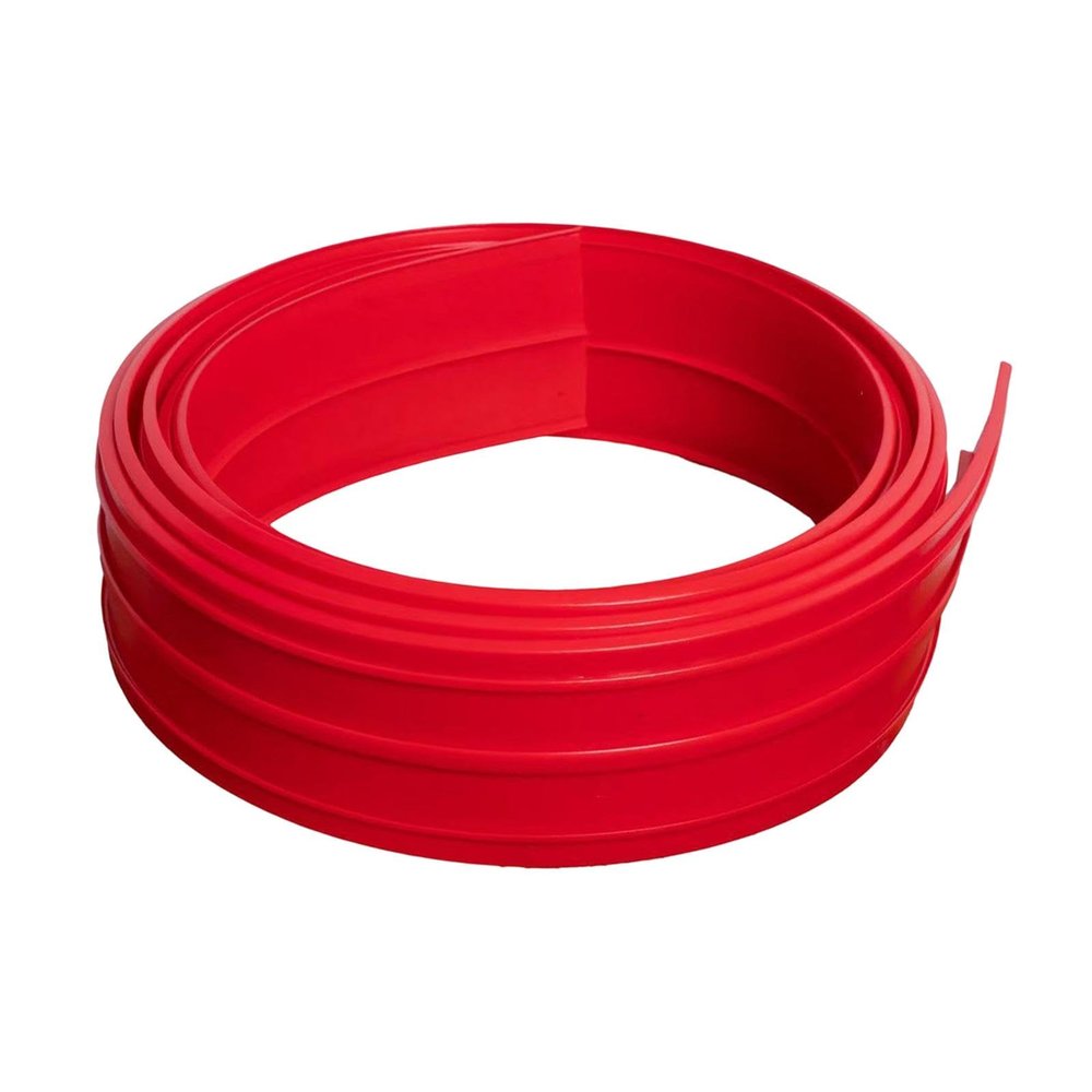 TTETTZ Flexible Track Kids Toy DIY Fun Easy to Storage Lightweight Gift Multipurpose Bendable, Red, 5m