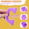 Didiseaon 8pcs Whisper Phones Toy Plastic Reading Whisper Kids Speech Therapy Pretend Play Phones for Toddlers and Early Learning view 3