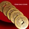100 Pcs Chinese Feng Shui Coins, I-Ching Coins Collection with 5 Ancient Qing Dynasty Styles, Chinese Coins for Good Luck Fortune Wealth, Chinese New Year Lucky Coins Decorations view 4