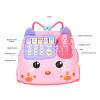 Aqur2020 Educational Phone Toy for Kids with Light Music Effect for Kids Ages 18 Months and Up. Plastic Phone Toys (Pink) view 2