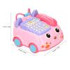Aqur2020 Educational Phone Toy for Kids with Light Music Effect for Kids Ages 18 Months and Up. Plastic Phone Toys (Pink) view 4